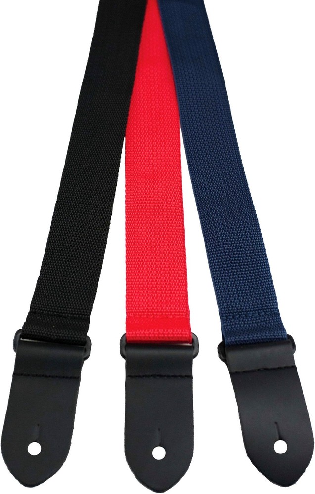 Perri's 1.5" Polyester Pro Ukulele Strap Black