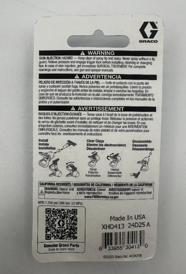 Graco RAC XHD SwitchTip