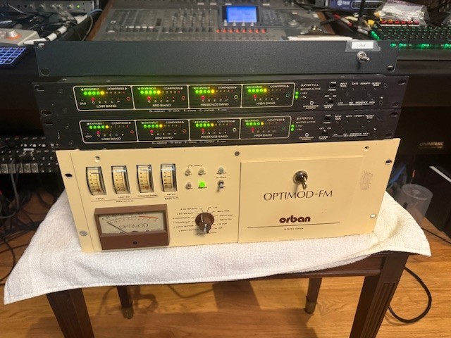 Orban Optimod 8100A with Texar Prisms