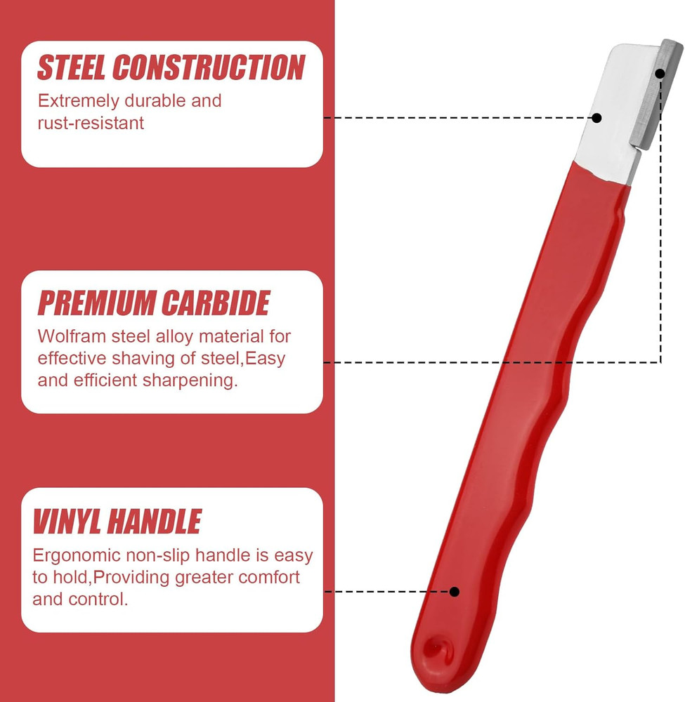 2PCS Pocket Blade Sharpener Wolfram Steel Multipurpose Knife Tool Sharpener
