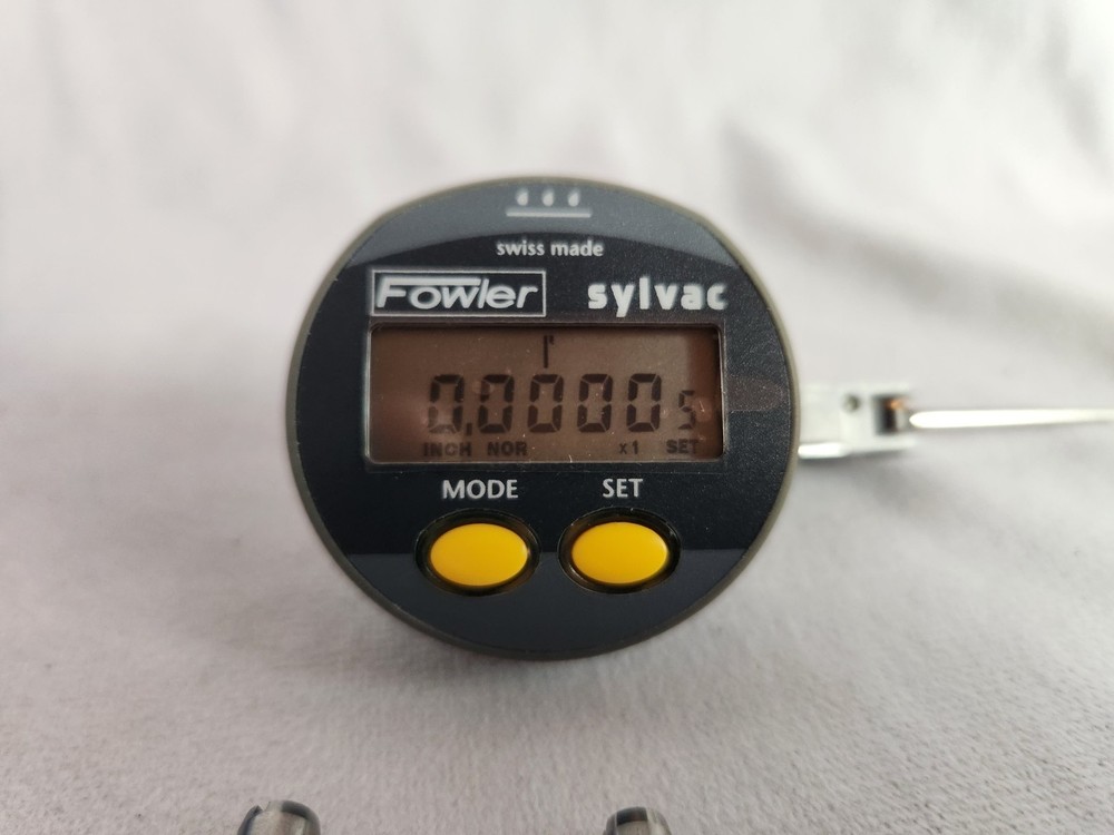 FOWLER SYLVAC QUADRATEST Digital Test Indicator Lever Type 0.00005" Resolution