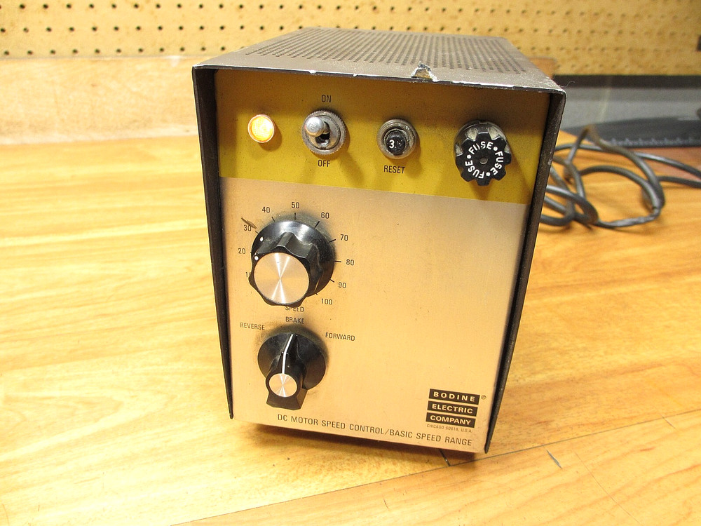 Bodine ASH-400 *USED POWERS UP* DC Motor Speed Control