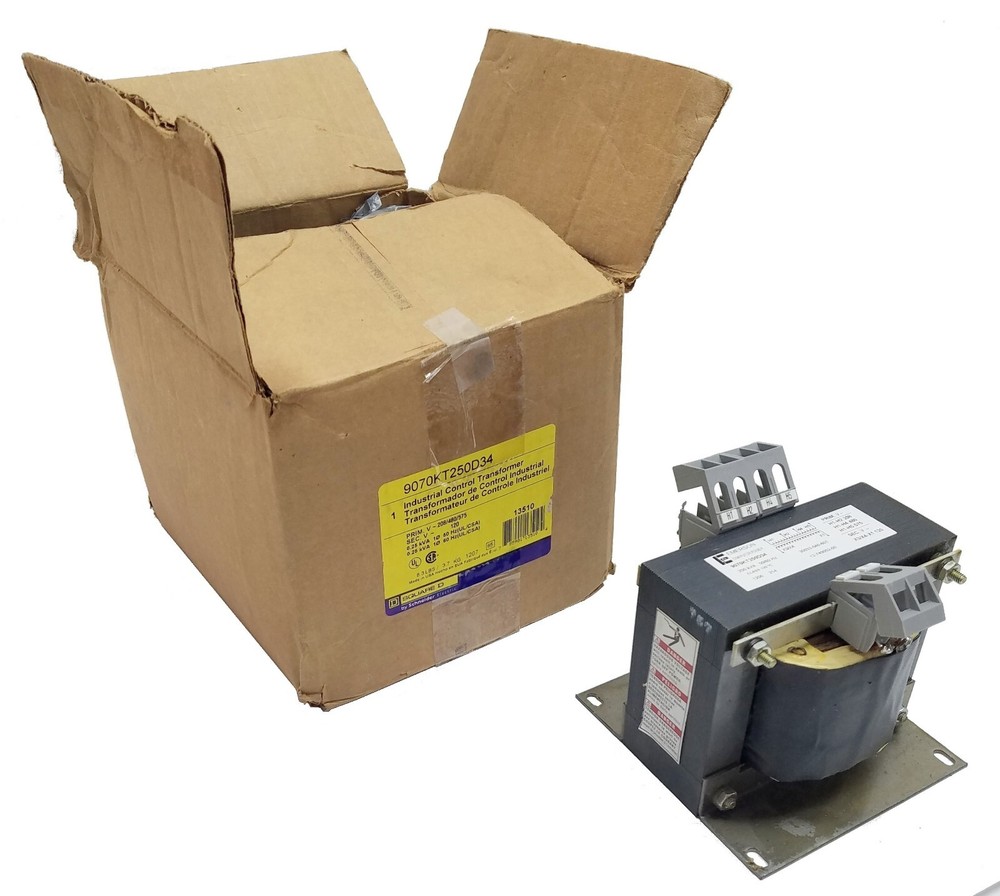 NEW! ~ Schneider Square D 9070KT250D34 Industrial Control Transformer