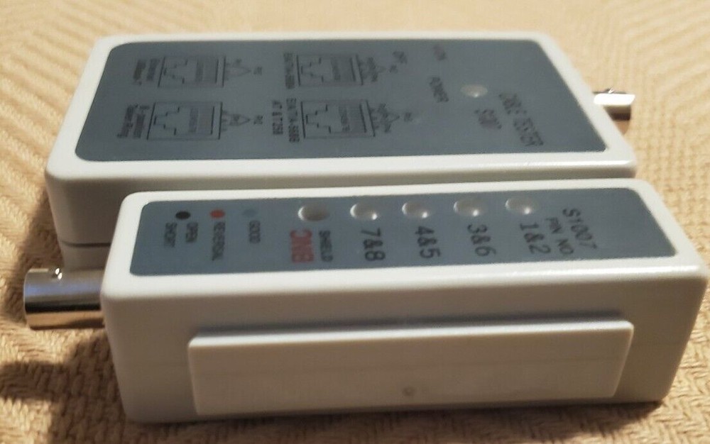 Network Cable Tester S1007 TESTED Working