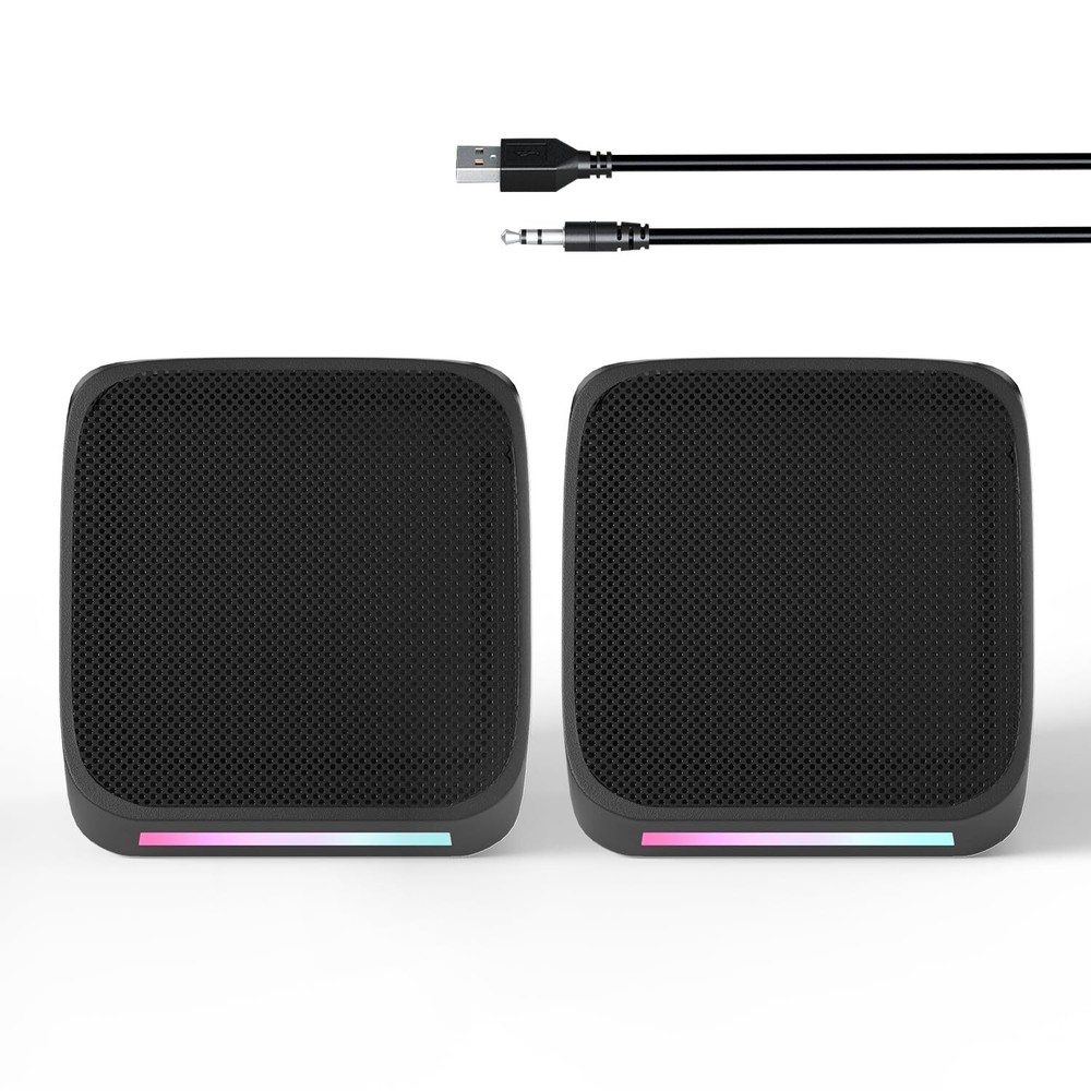 USB Computer Speakers for Desktop Laptop Speakers PC