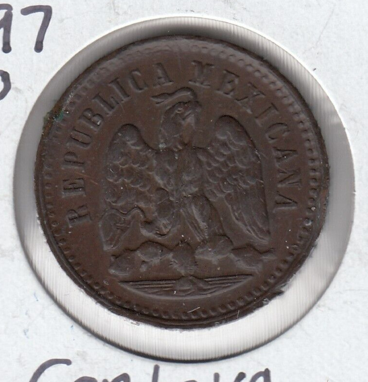1897 mo Mexico One Centavo   C7
