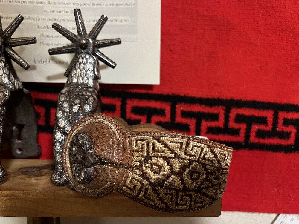 Antique Mexican Snake Spurs