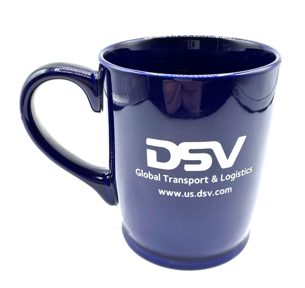 DSV Logistics Transportation large 2 cup 16oz ceramic coffee cup mug
