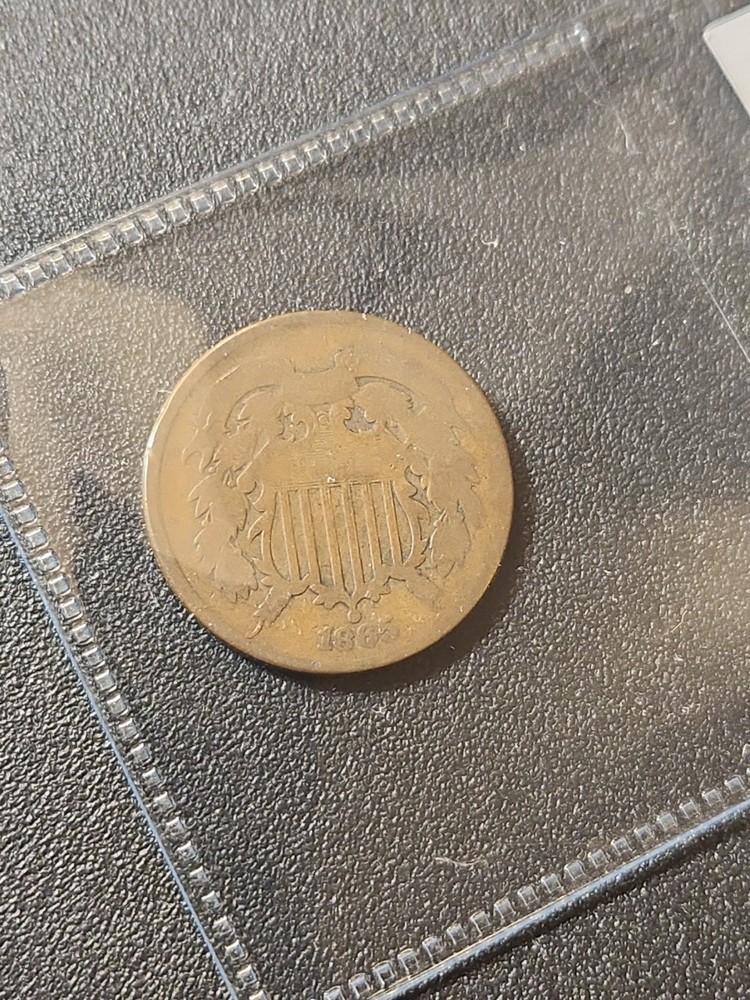 1865 US 2CENT #0372