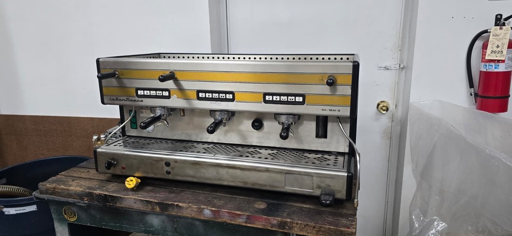 3 Group La San Marco Automatic Programmable Espresso Coffee Machine