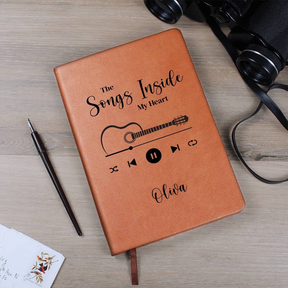 Personalized Guitar Lyric Journal