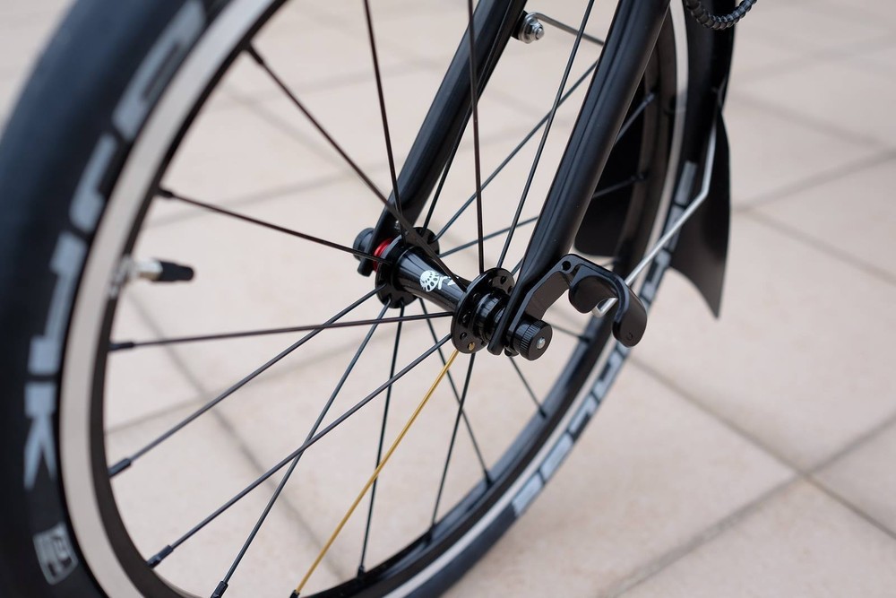 Titanium Front Wheel Skewer for Brompton (MiniMODs)