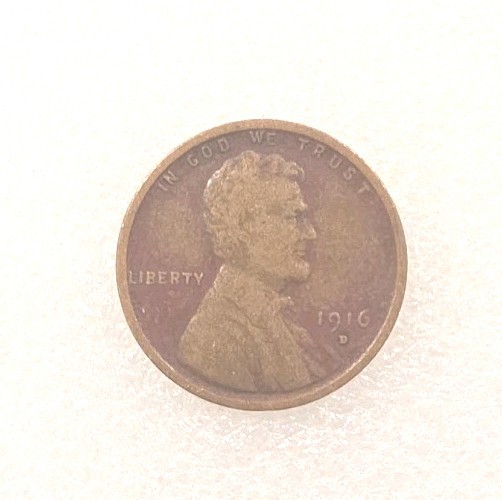 1916 d Lincoln Wheat Cent