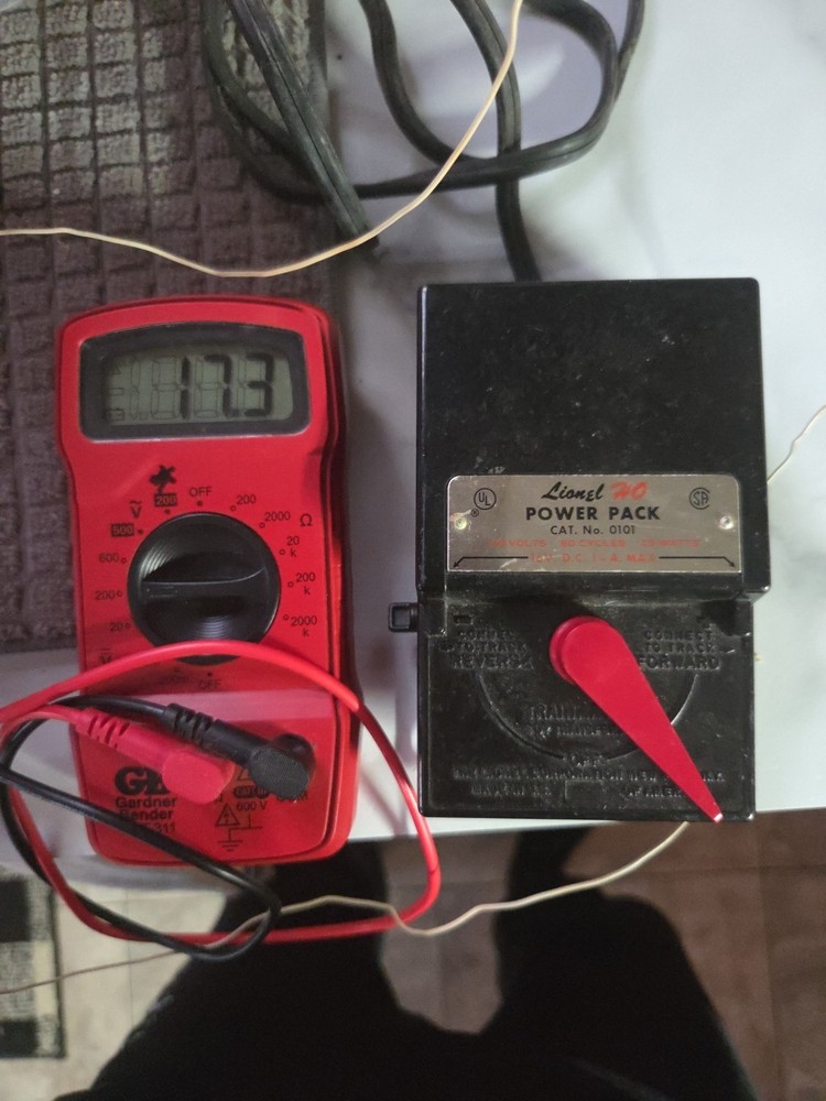 Lionel HO Power Pack Supply Controller Transformer 0101 Train Track 25 Watts