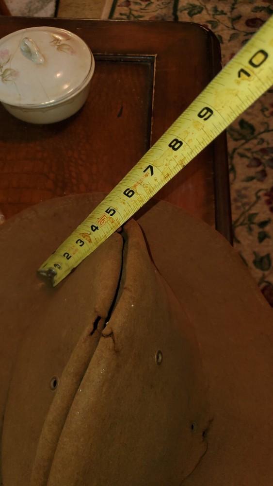 antique campaign hat WW1