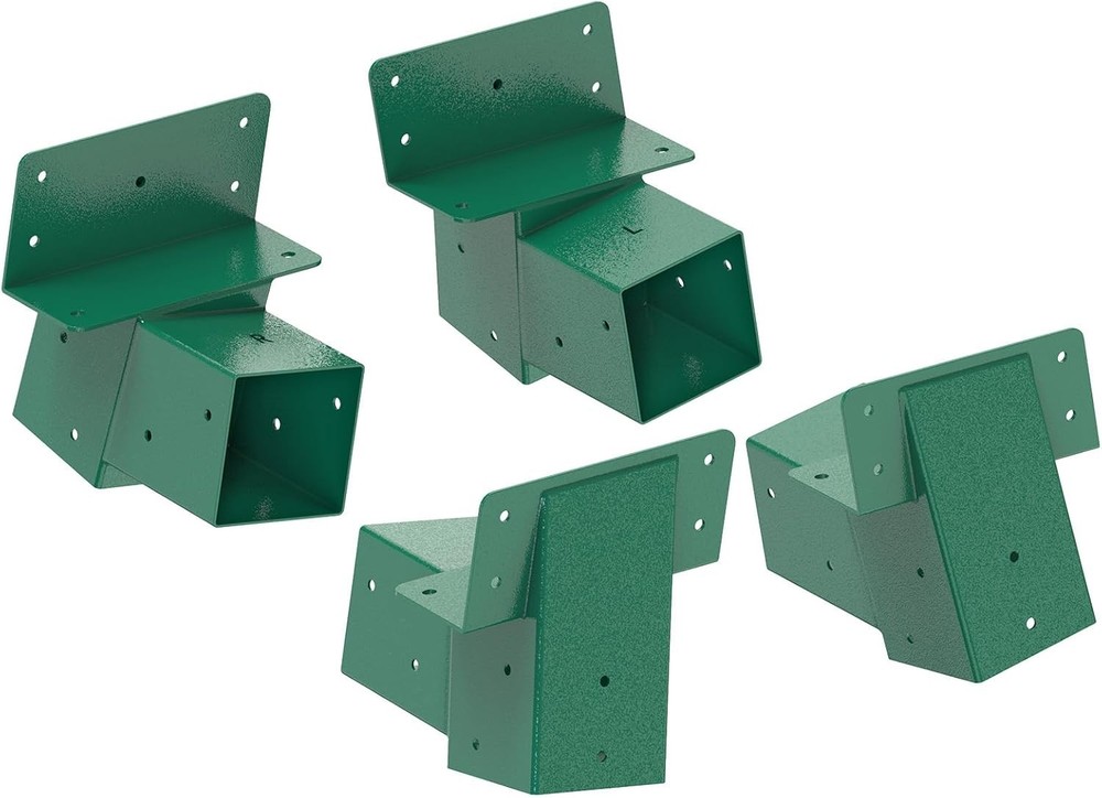 4 Pack Deer Blind Brackets 4x4 Heavy Duty Deer Stand Bracket Compound Angle