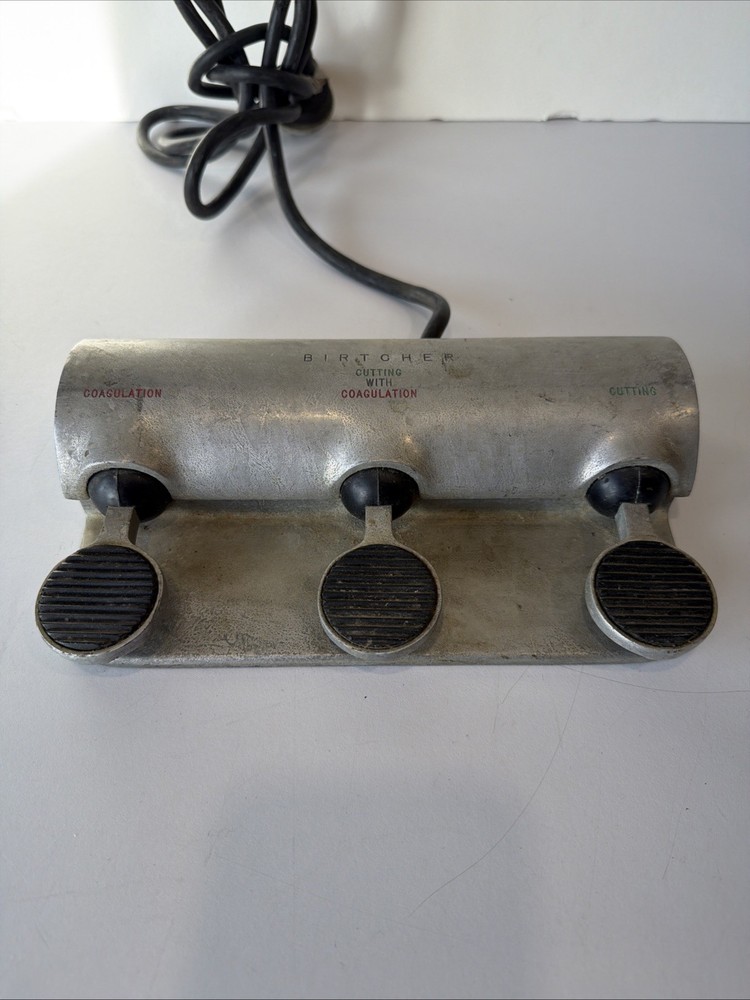 Birtcher Footswitch Cutting with Coagulation