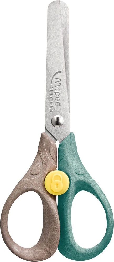 Maped - Smiling Planet Security Scissors - Responsible Children's Scissors - Loc