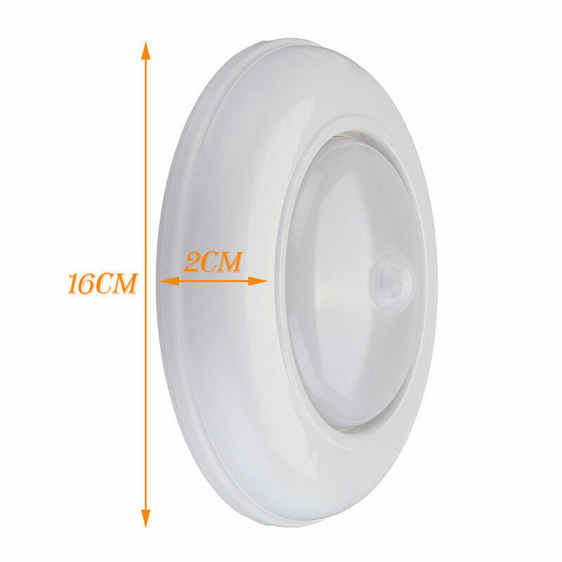 Ultra Bright Wireless Battery Powered Motion Sensor LED Ceiling Light Stair Lamp