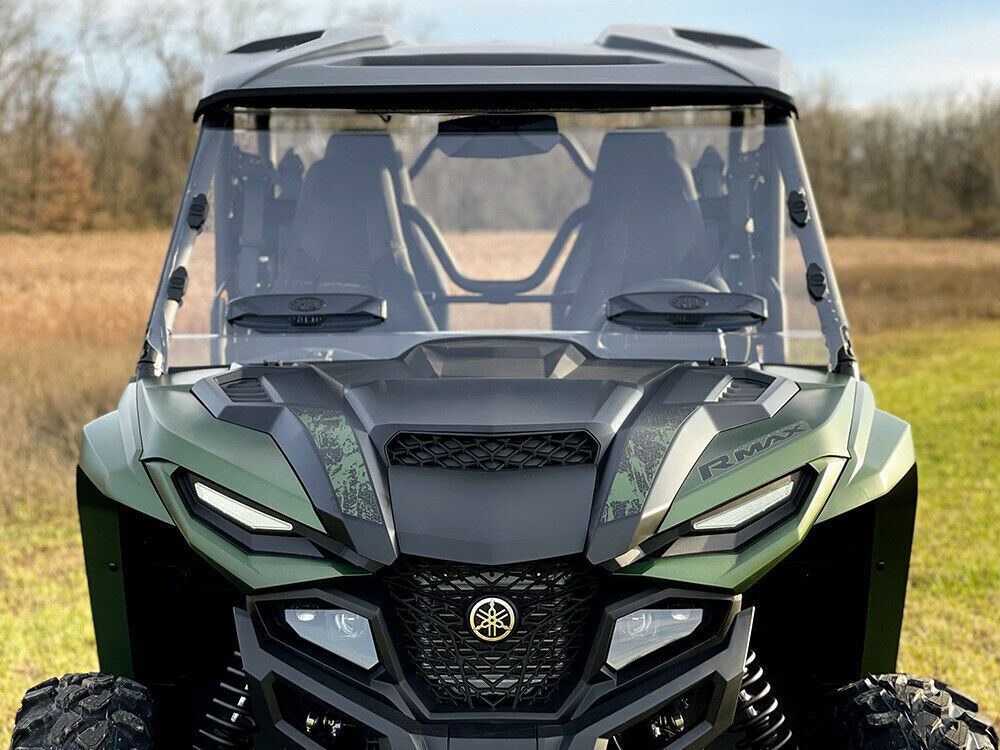 Yamaha Wolverine RMAX2 1000 Full Front Windshield Scratch Resistant 2021+