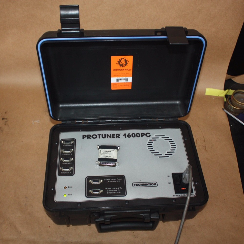 TECHMATION CHANNEI 1-4 PROTUNER 1600PC 90-250V system analysis communication