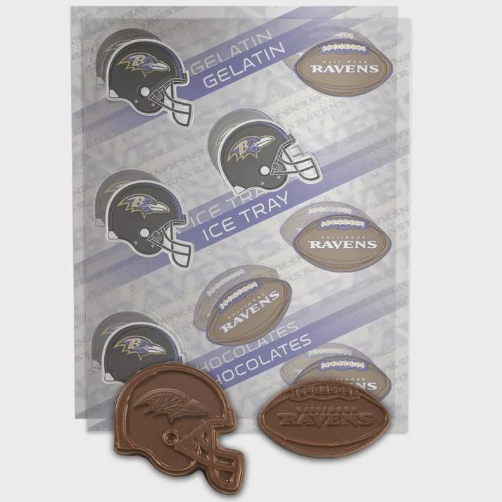 NFL Baltimore Ravens™ Candy Chocolate Mold