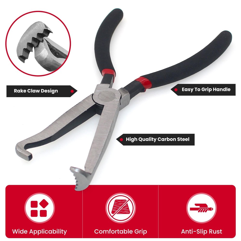 Electrical Connection Pliers 60 Degree Disconnect Plier CV Black