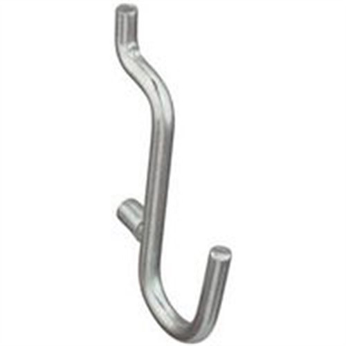 1/2 Inch Curved Light Duty Pegboard Hooks 10 Pack