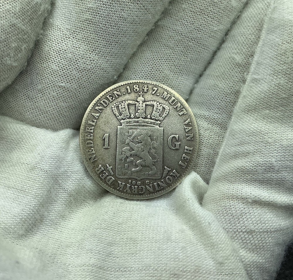 1847 Netherlands 1 Gulden L251