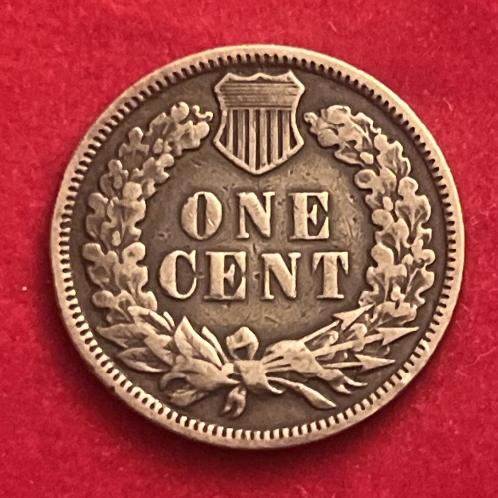1908 indian head cent BN46