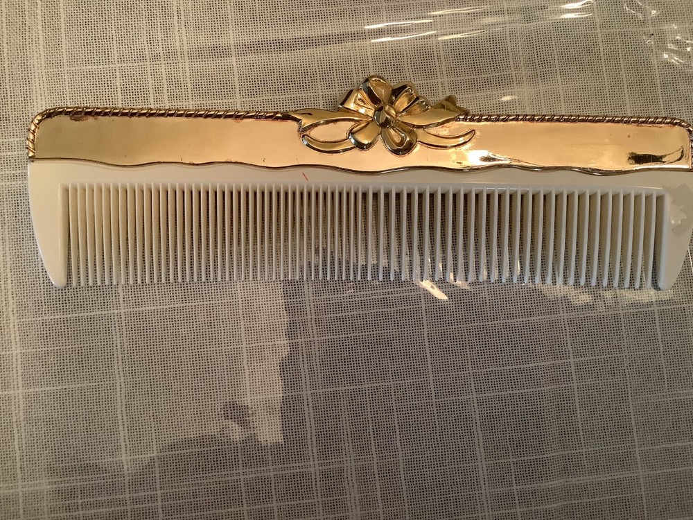 Vintage Gold Colored Comb
