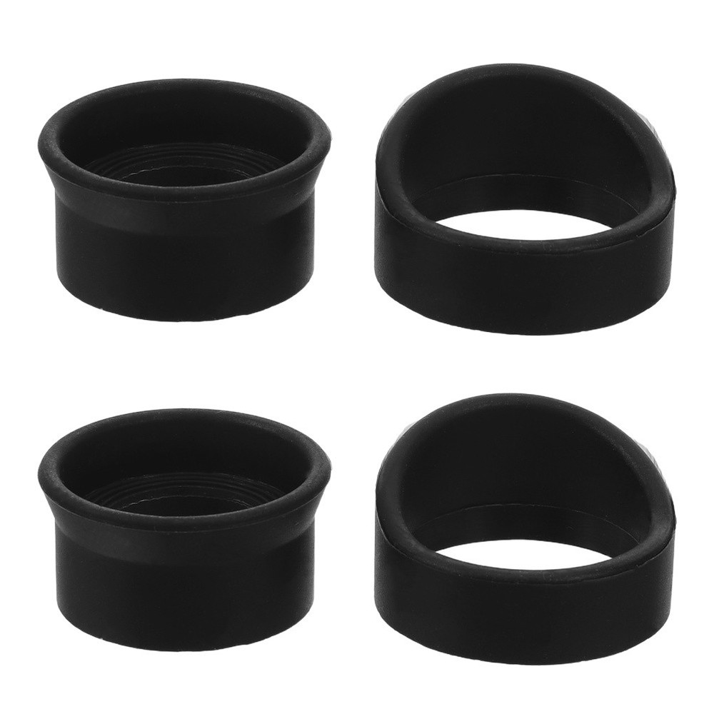 4 Pcs Binocular Eye Cups Microscope Replacement Parts Eyepiece Covers