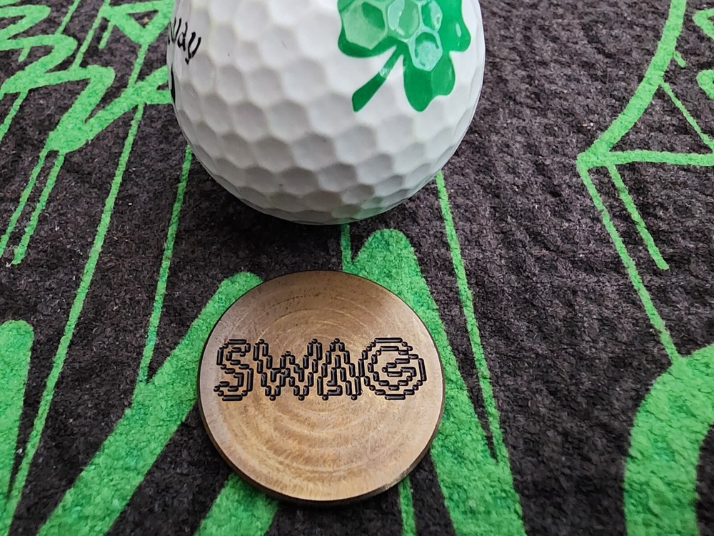 Swag Golf 8-Bit Skull Putter Ball Marker Alignment Tool⛳⛳⛳