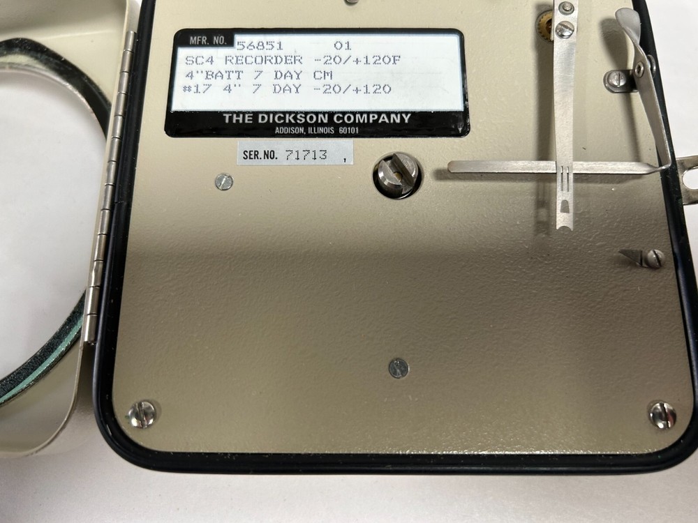 Vintage Dickson - Model SC4 - Temperature Recorder (A13)