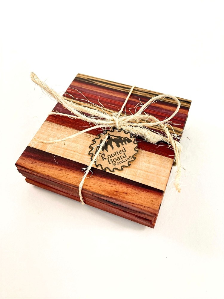 Shades of Red Coaster Set