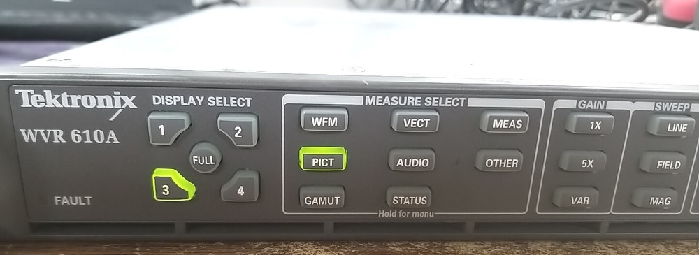 Tektronix WVR 610A