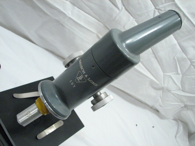 Vintage Bausch & Lomb IST Monocular Microscope Lab Tool Laboratory