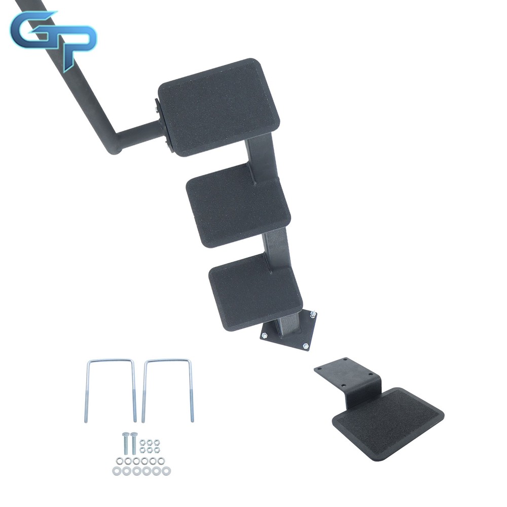 Universal Step Deep "V" Boat Trailer Steps Heavy-Duty Boat Steps w/ Handle