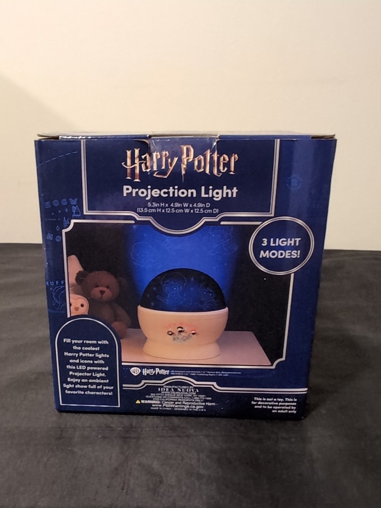Harry Potter Hogwarts Express Night Light Projector Lamp, 5.5", Color Changing