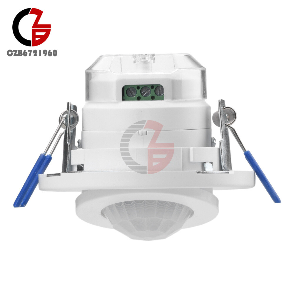 AC220-240V PIR Motion Sensor Detection Embedded Rotary Sensor 360° Motion Sensor