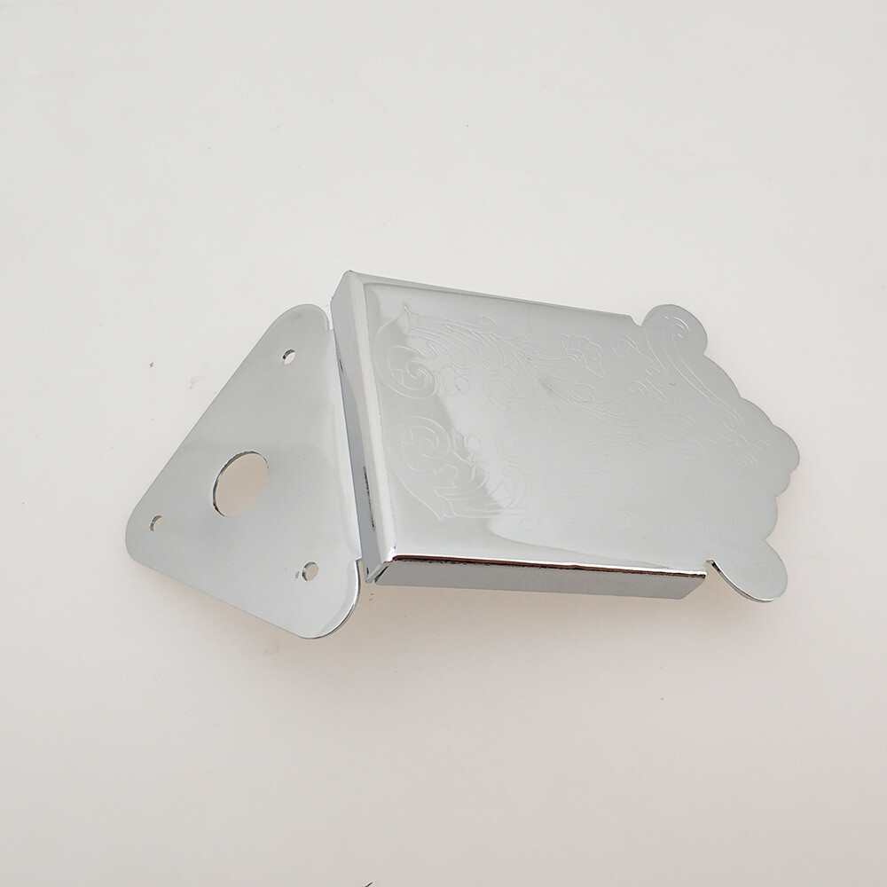 Mandolin Tailpiece with Cover 8 String Guitar Mandolin Parts Replacement Durable