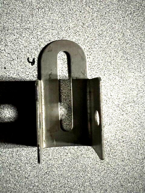COMMERCIAL BATHROOM HEADRAIL PANEL BRACKET SS AS SHOWN LESS FASTENERS