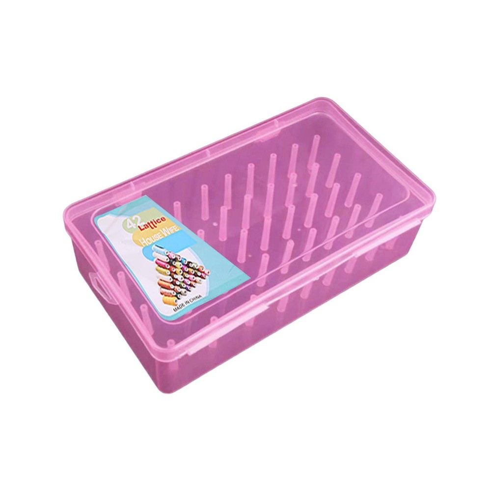 Sewing Thread Storage Box 42 Axis Spool Thread Rack for Sewing Bobbin Spools