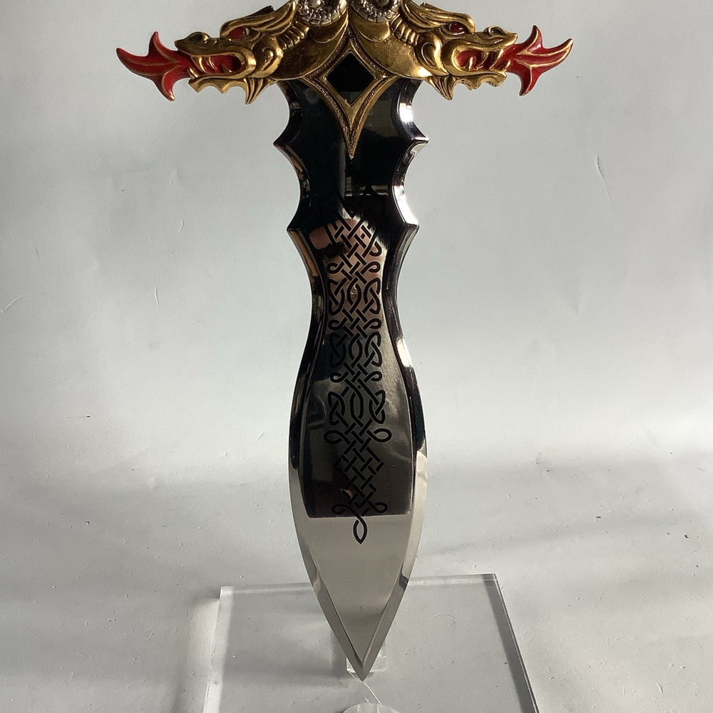 Franklin Mint "The Dragon-Master's Dagger" by Greg Hildebrandt with Frame