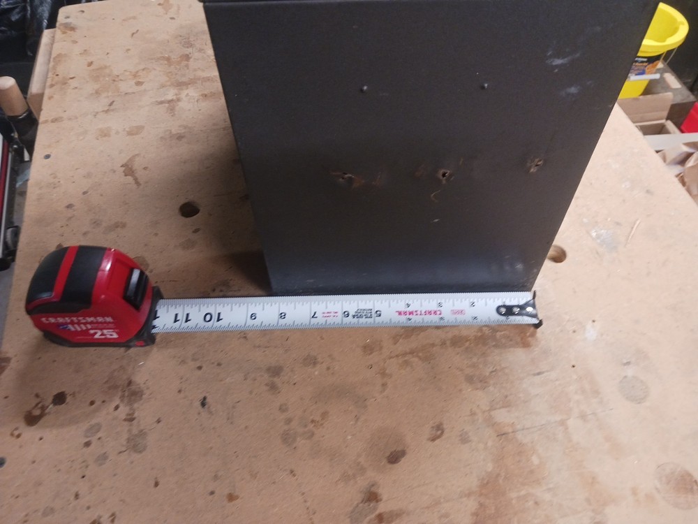 Vintage Craftsman 1476 Pad Sander Empty Metal Tool Box, Used