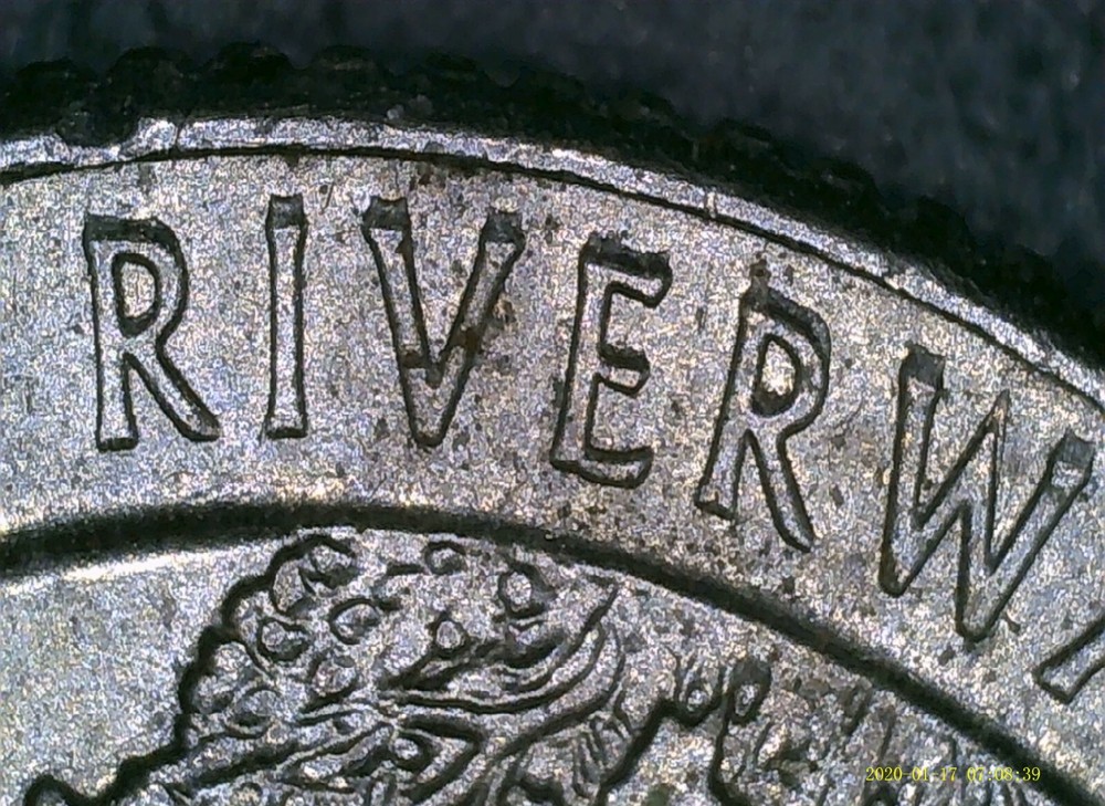 2017-P Ozark Riverways Quarter DDR Error Coin