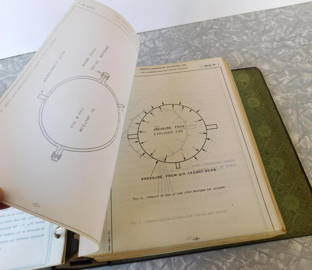 Rare North American Aviation Handbook Rocket Engine Development Space Program V2