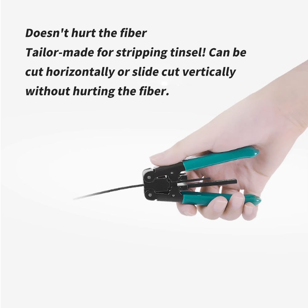 Cold Splicing Tools Leather Cable Stripper Fiber Optic Stripping Pliers Leather