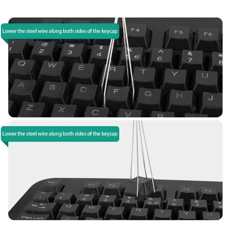 Mechanical Keypad Keycap Extractor Universal Keycap Shaft Puller Tool