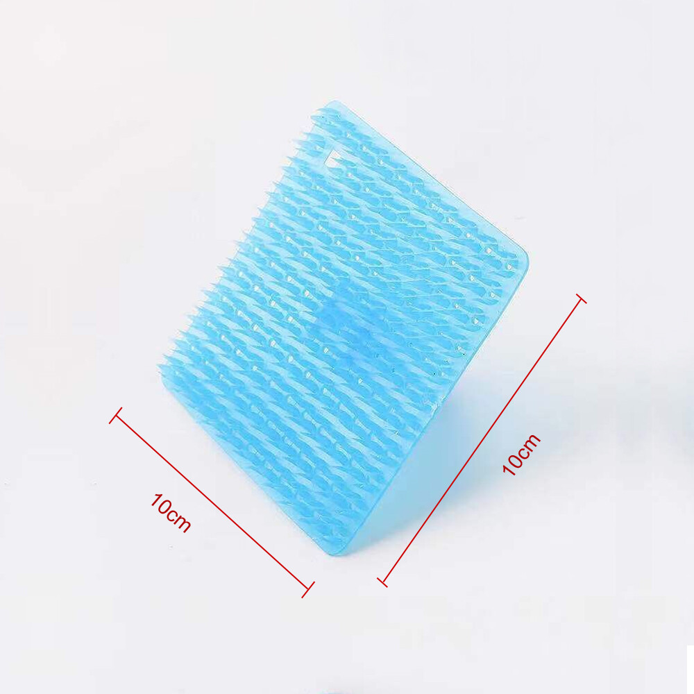 1PC Random Kitchen Cleaning Brush Silicone Dish Scrubber Crevice Brush Tool